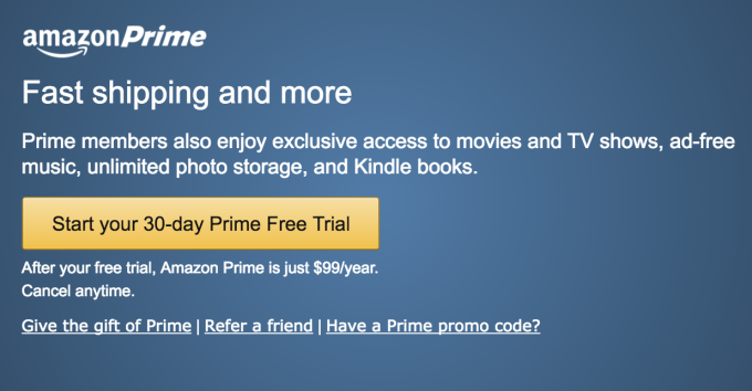 Amazon prime アメリカ