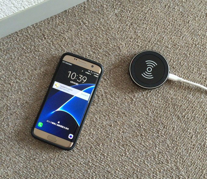 Galaxy S7 edge Qi 充電