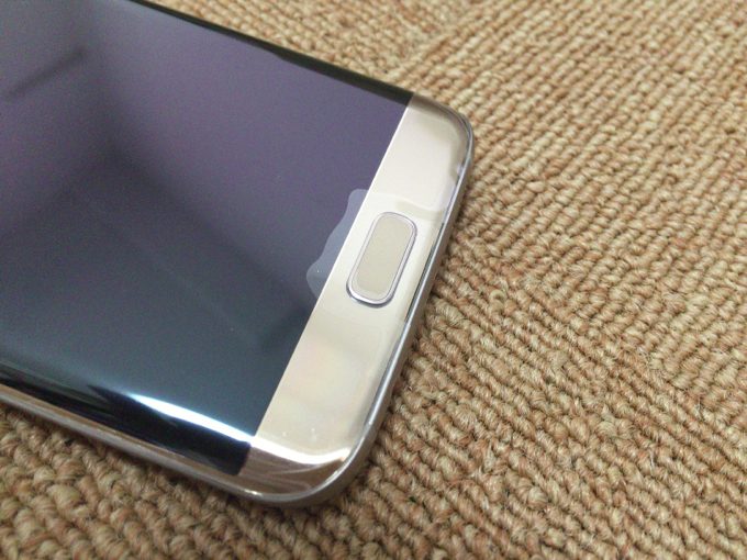 Galaxy S7 edge 指紋認証